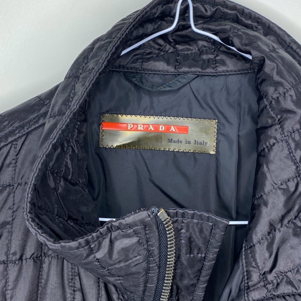 Like New Prada Men's Quilted Jacket - Picture 9 of 11